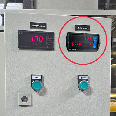 Clarified Sugar Syrup Tank Radar Level Transmitter