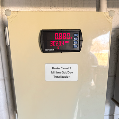 Canal Weir Open Channel Flow Radar Level Transmitter