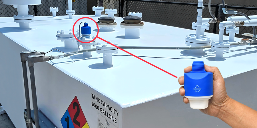 Emergency Diesel Fuel Tank Radar Level Measurement