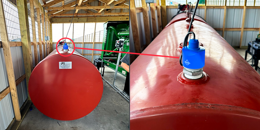 Hatchery Diesel Tank Radar Level Measurement