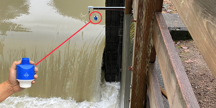Hydroelectric Water Intake Radar Level Measurement