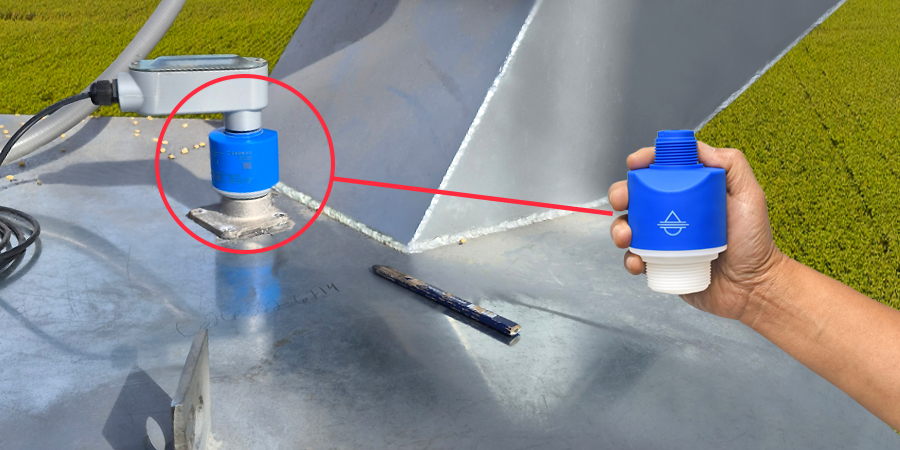 Soybean Grain Cart Hopper Level Measurement