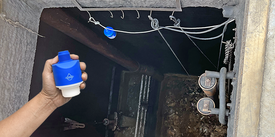 污水泵提升站雷达液位测量仪