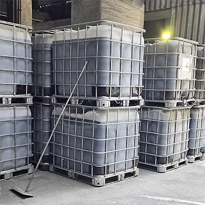 Concrete Chemical Mix Tank Radar Level Transmitter