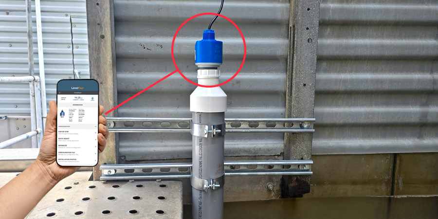 Cooling Tower Radar Level Control and Measurement