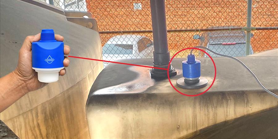 Non-Invasive Chemical Tank Radar Level Measurement