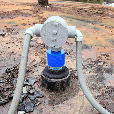 Hazardous Oil and Brine Tank Level Transmitter