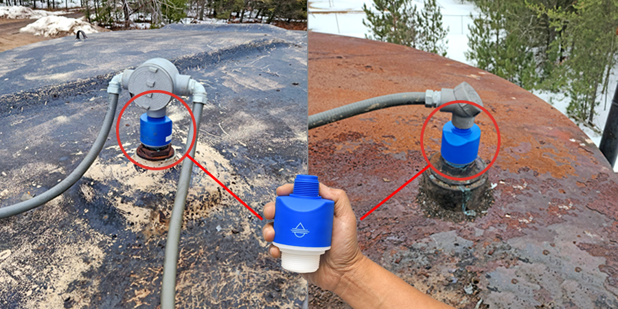 Hazardous Oil and Brine Tank Level Measurement