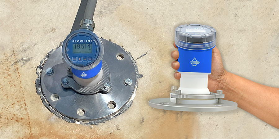 水处理 石灰仓雷达液位测量