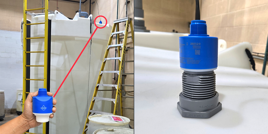 Aerospace Nitric Acid Tank Radar Level Measurement
