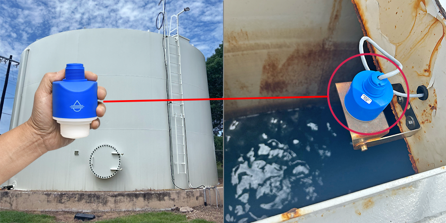Municipal Water Storage Tank Radar Level Measurement