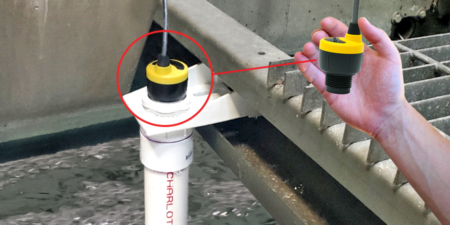 Cooling Tower Water Sump Reliable Ultrasonic Level Measurement