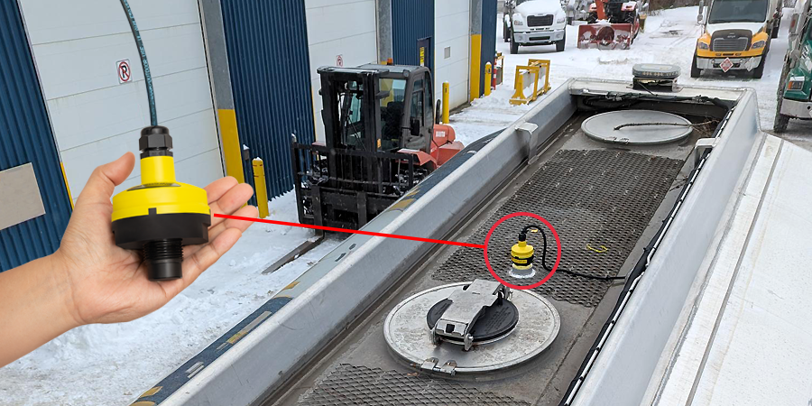 Municipal Water Tanker Truck Ultrasonic Level Measurement