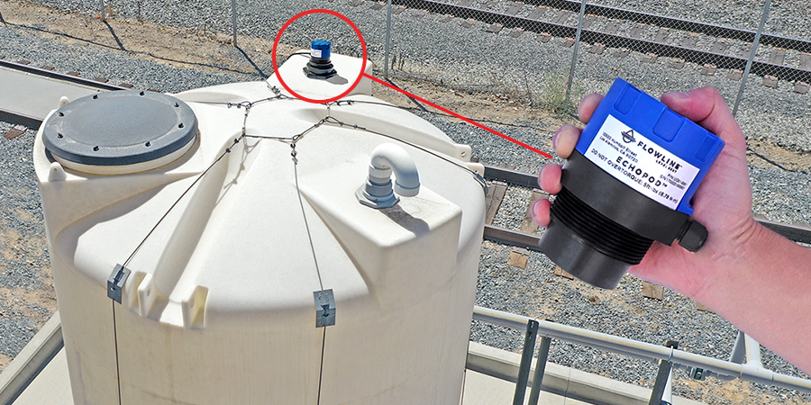 Détecteur de niveau ultrasonique pour réservoir de transfert d'huile de graissage