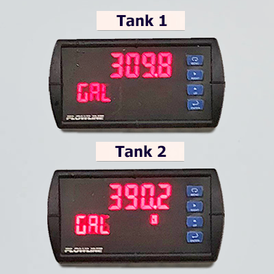 Transmisor de nivel de líquido por ultrasonidos para tanques de mezcla de productos químicos