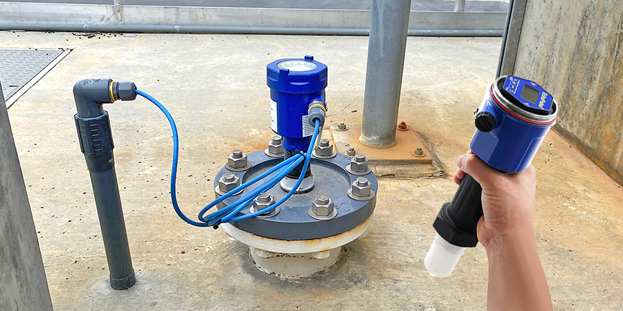 Water Plant Vault Lift Station Radar Liquid Level Sensor