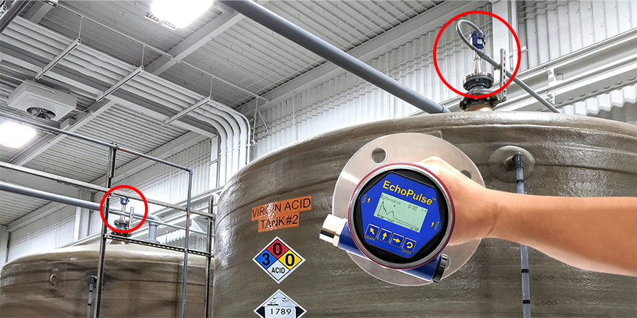  Steel Pickling Acid Storage Tank Liquid Level Sensor