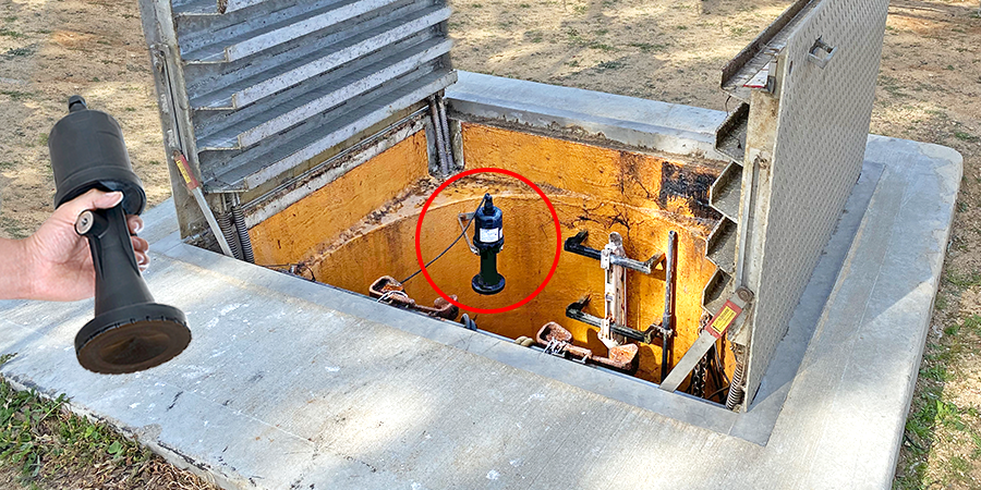 Foaming Sewer Pump Lift Station Radar Level Measurement