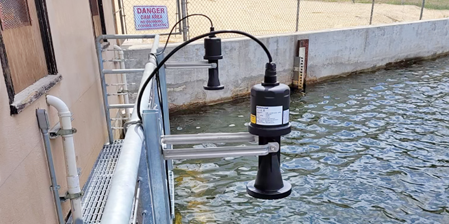 Reservoir Dam Gate Spillway Radar Level Measurement