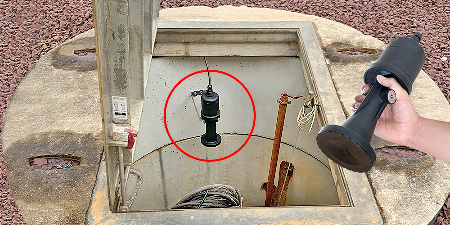 雨水泵提升站 雷达液位传感器