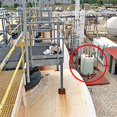  Scrubber Wastewater Tank Ultrasonic Level Transmitter
