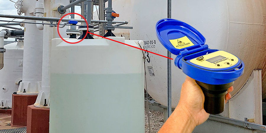 Scrubber Wastewater Tank Ultrasonic Level Measurement