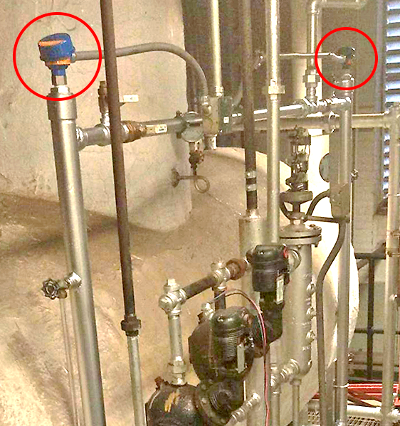 Boiler Feed Water Tank Liquid Level Transmitter