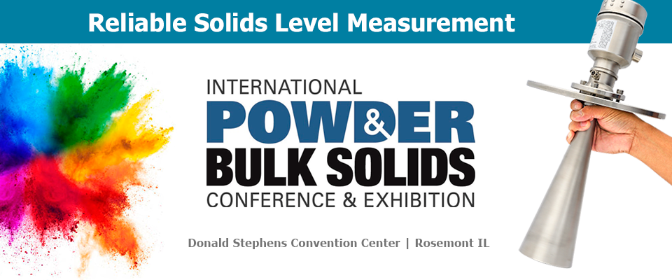 See Us At Powder & Bulk Solids Show August 24th-25th