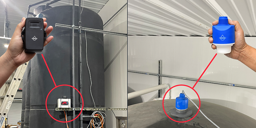Marijuana Nutrient Storage Radar Level Measurement