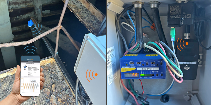 Reliable Shipyard Wireless Tank Level Monitoring