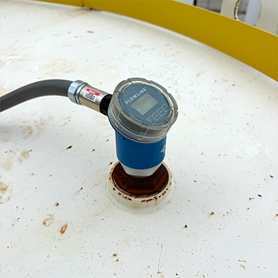 Wireless Chemical Storage Inventory Monitoring Level Transmitter